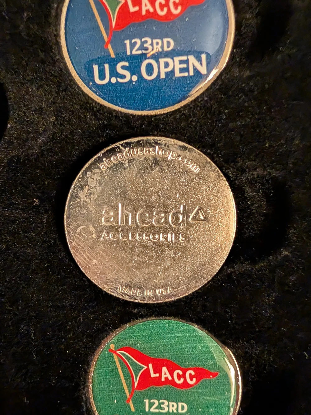 2023 U.S. Open LACC Collector Bundle — Hat + 3 Ball Markers